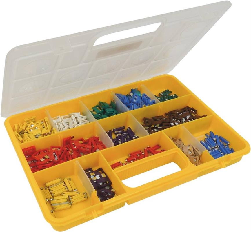 Fusible enfichable standard + steatite - Coffret de 326 pièces - Sodelec 16545